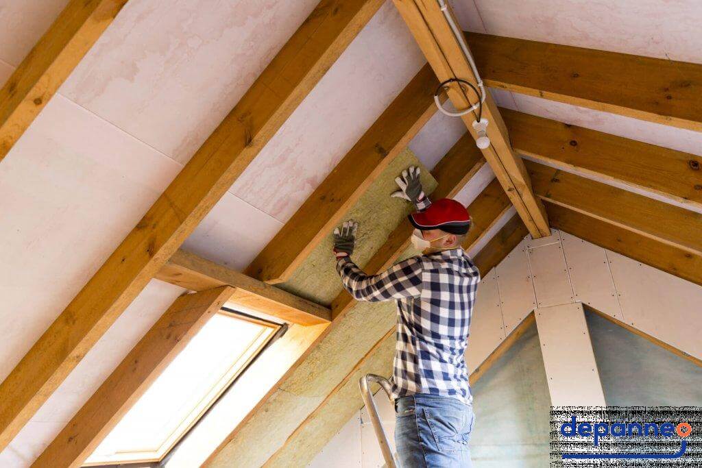 En quoi consiste la pose de dalle isolante au plafond ?