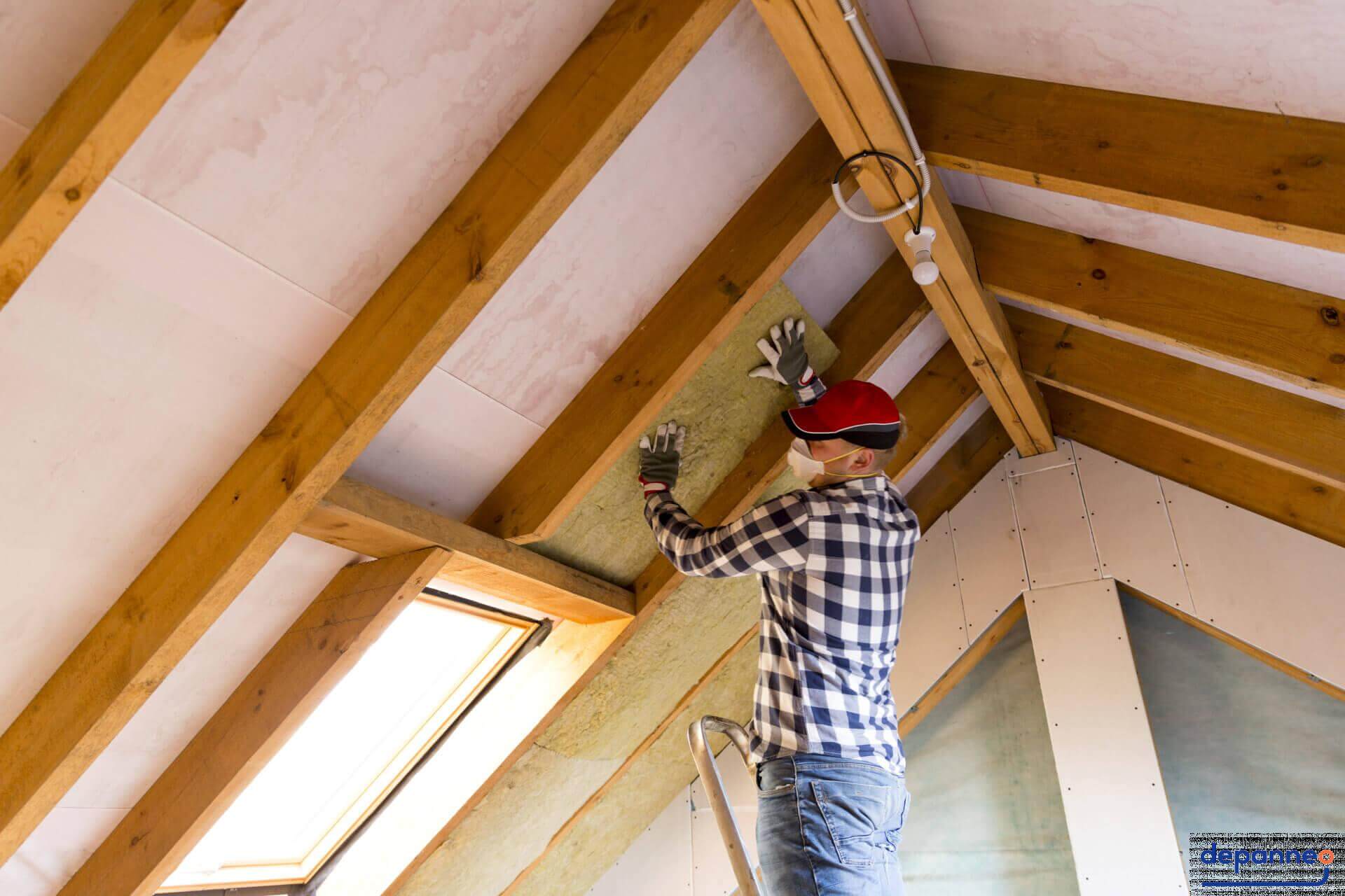 En quoi consiste la pose de dalle isolante au plafond ?