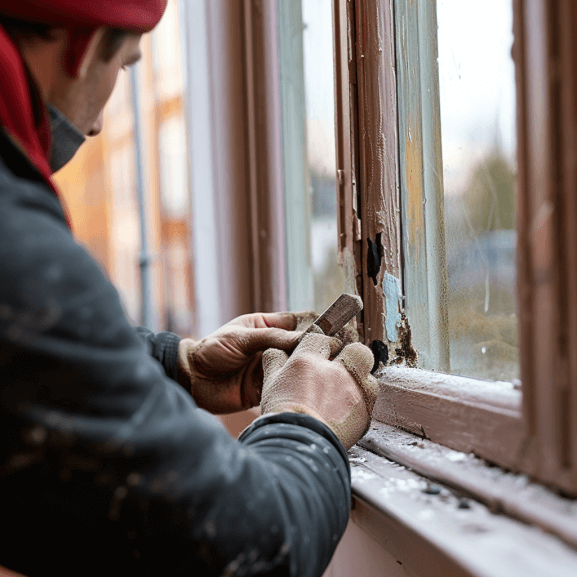 Restauration d’une fenêtre en bois : réparer un vitrage cassé