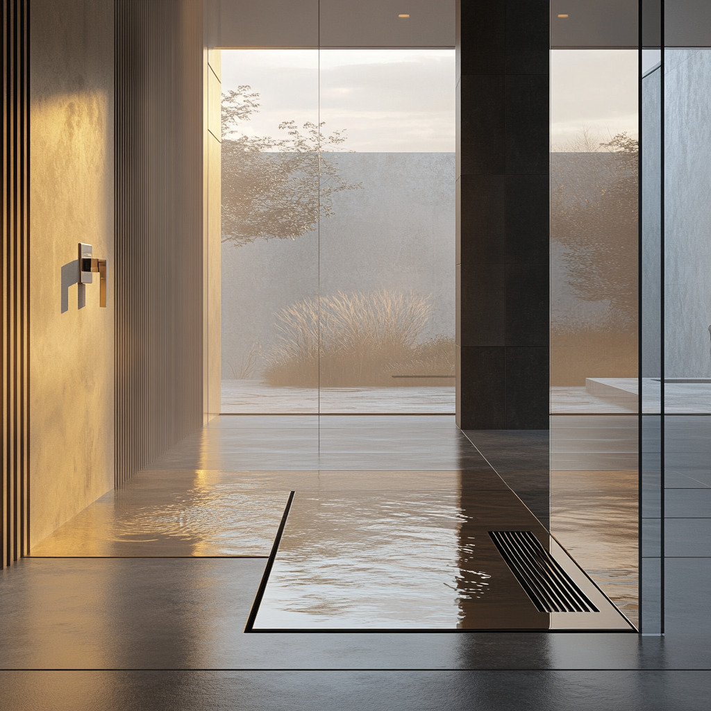 Douche italienne bouchée par des cheveux