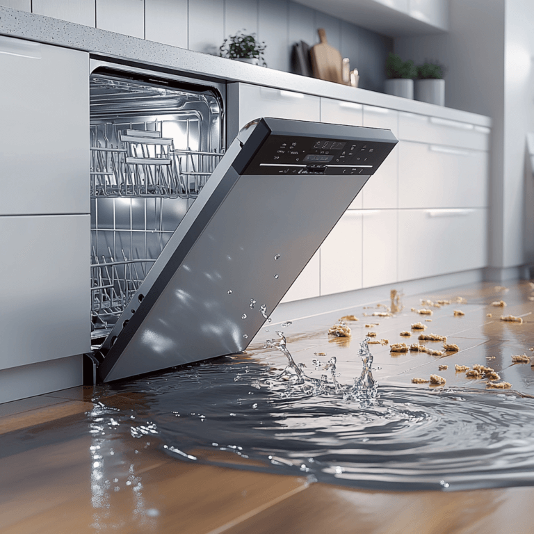 Eau Dans Le Lave Vaisselle