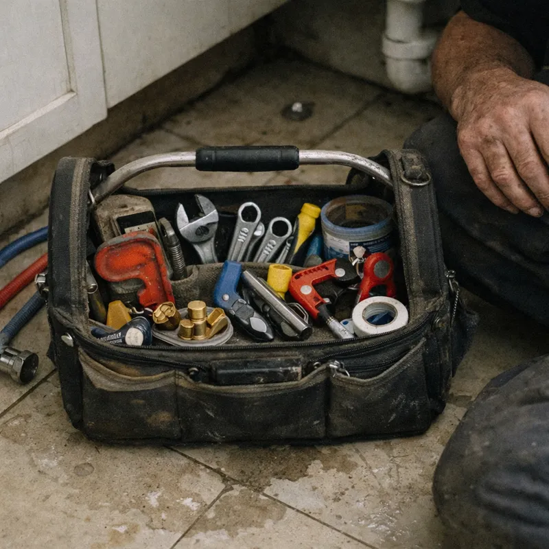Inspection minutieuse d'un plafond fissuré à cause d'un dégât des eaux plafond