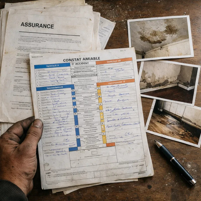 Document illustrant les responsabilités légales du locataire en cas de fuite d'eau