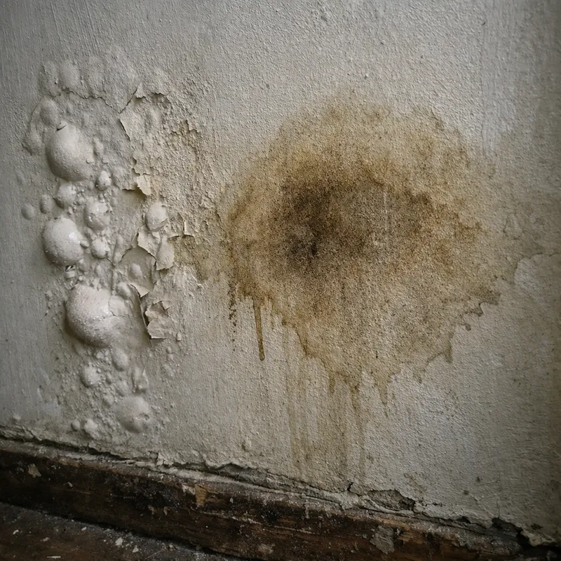 Illustration des signes visibles indiquant une fuite dans une piscine résidentielle