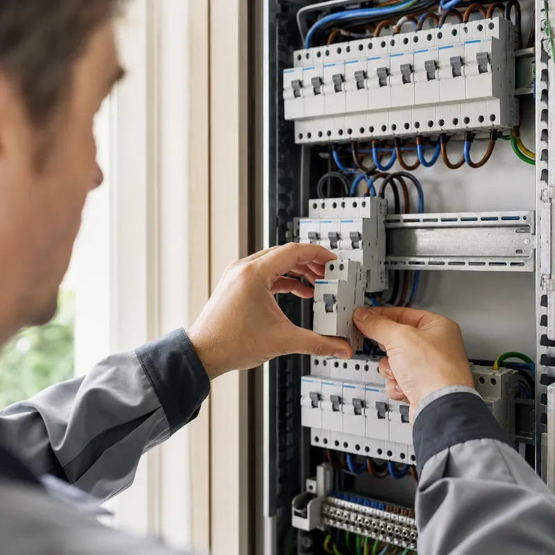 Installation précise d’un disjoncteur pour une bonne répartition électrique