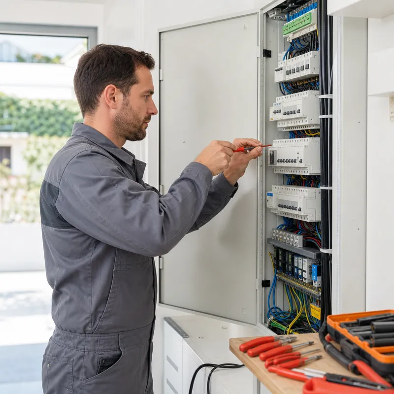 Installation et composants qui influencent le prix du tableau électrique
