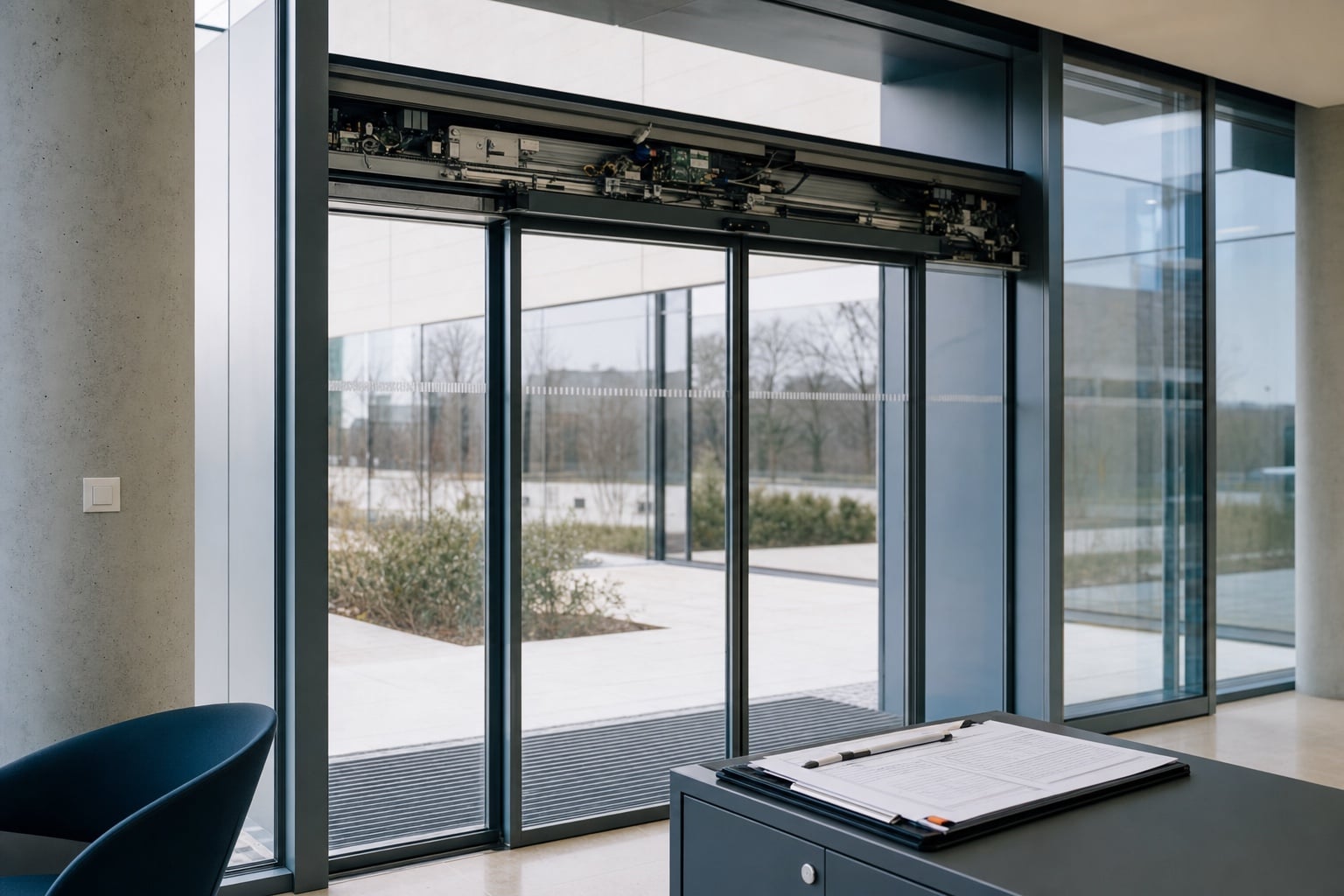 Contrat maintenance porte automatique