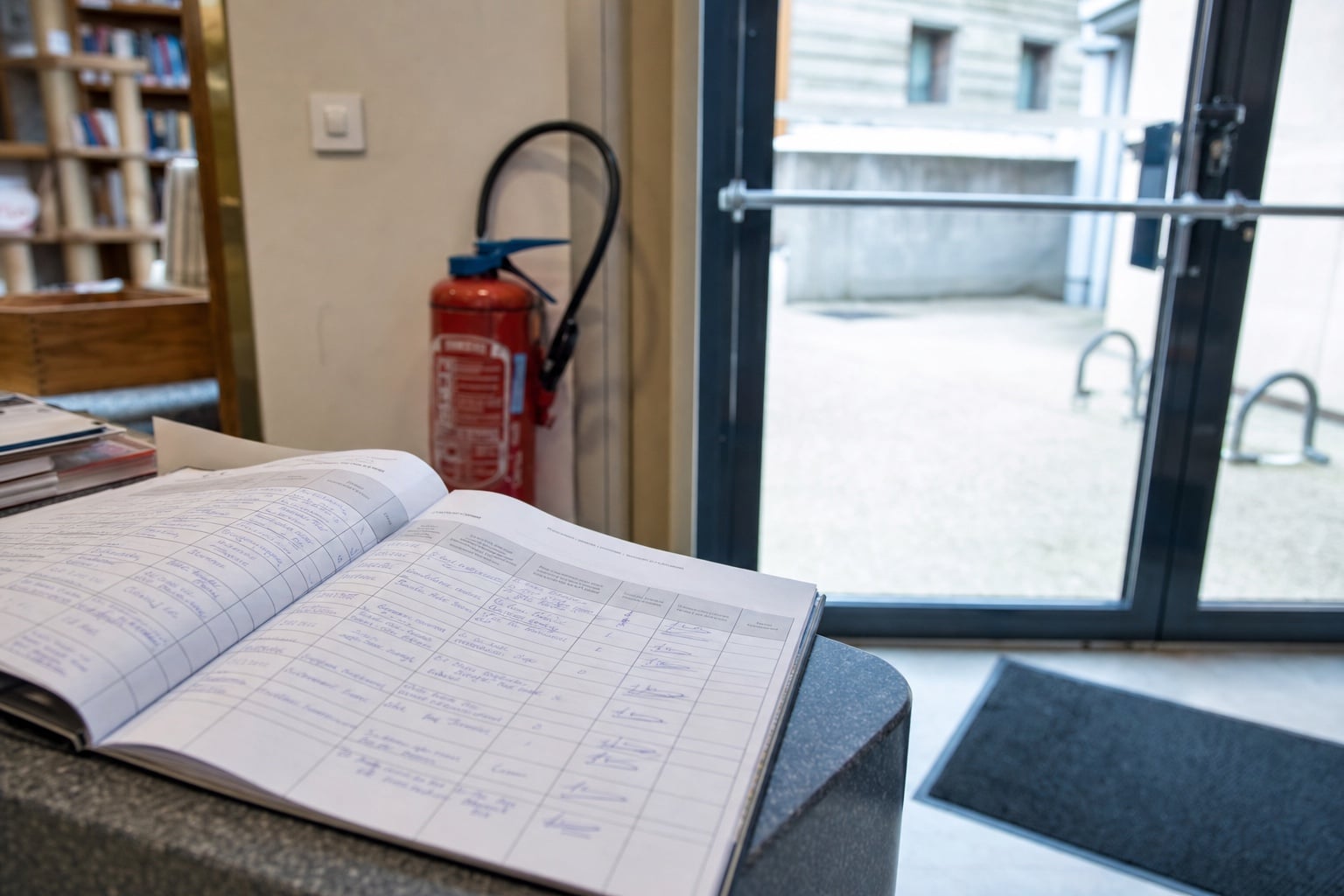 Registre de sécurité ERP
