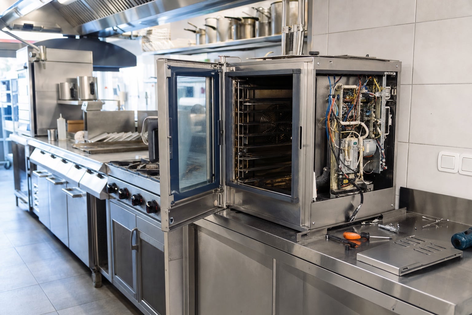Réparation matériel cuisine professionnel