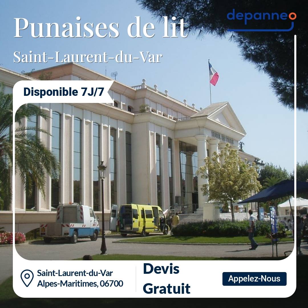 punaise de lit Saint-Laurent-du-Var