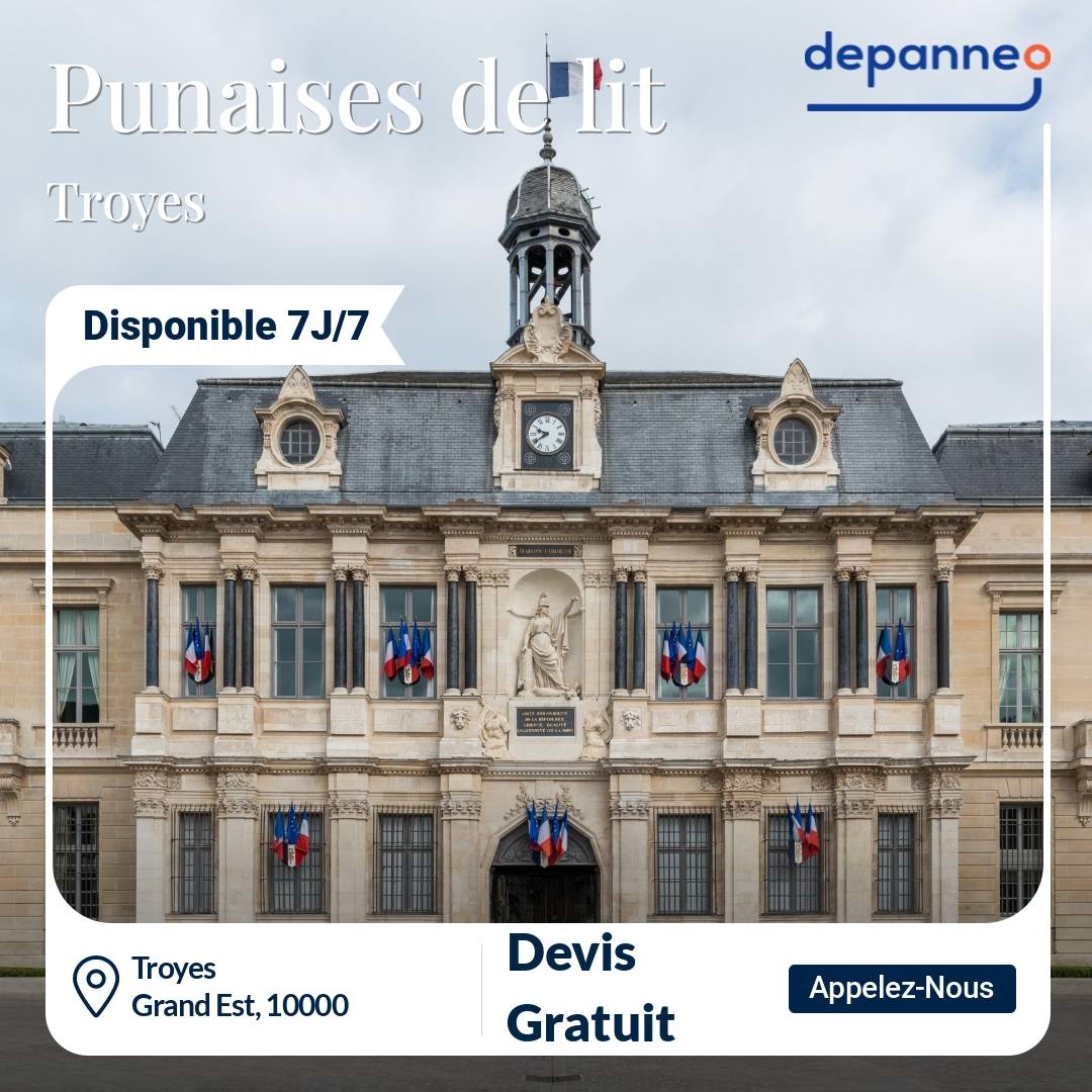 punaise de lit Troyes