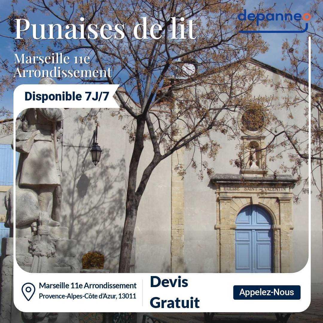 punaise de lit Marseille 11e Arrondissement