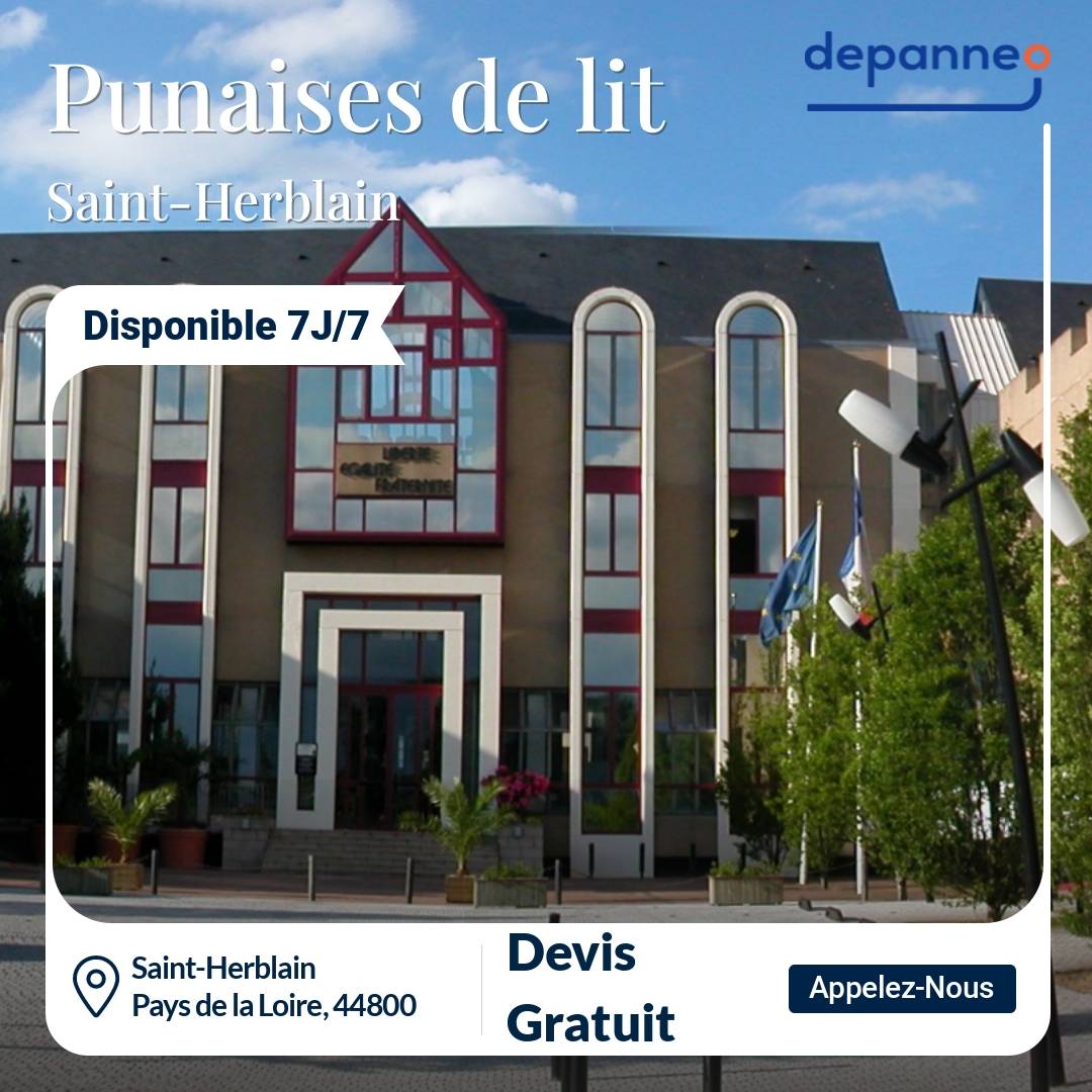 punaise de lit Saint-Herblain