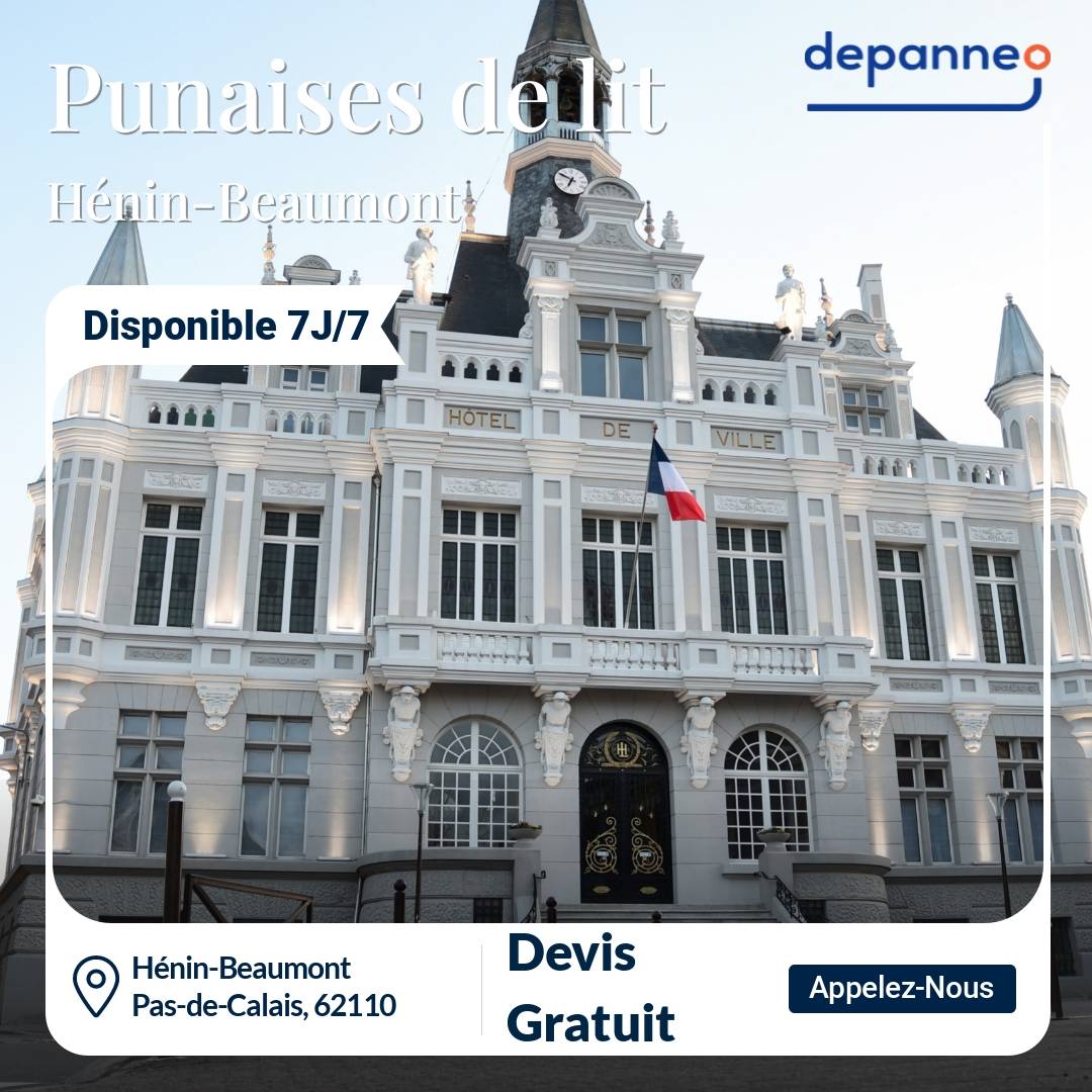 punaise de lit Hénin-Beaumont