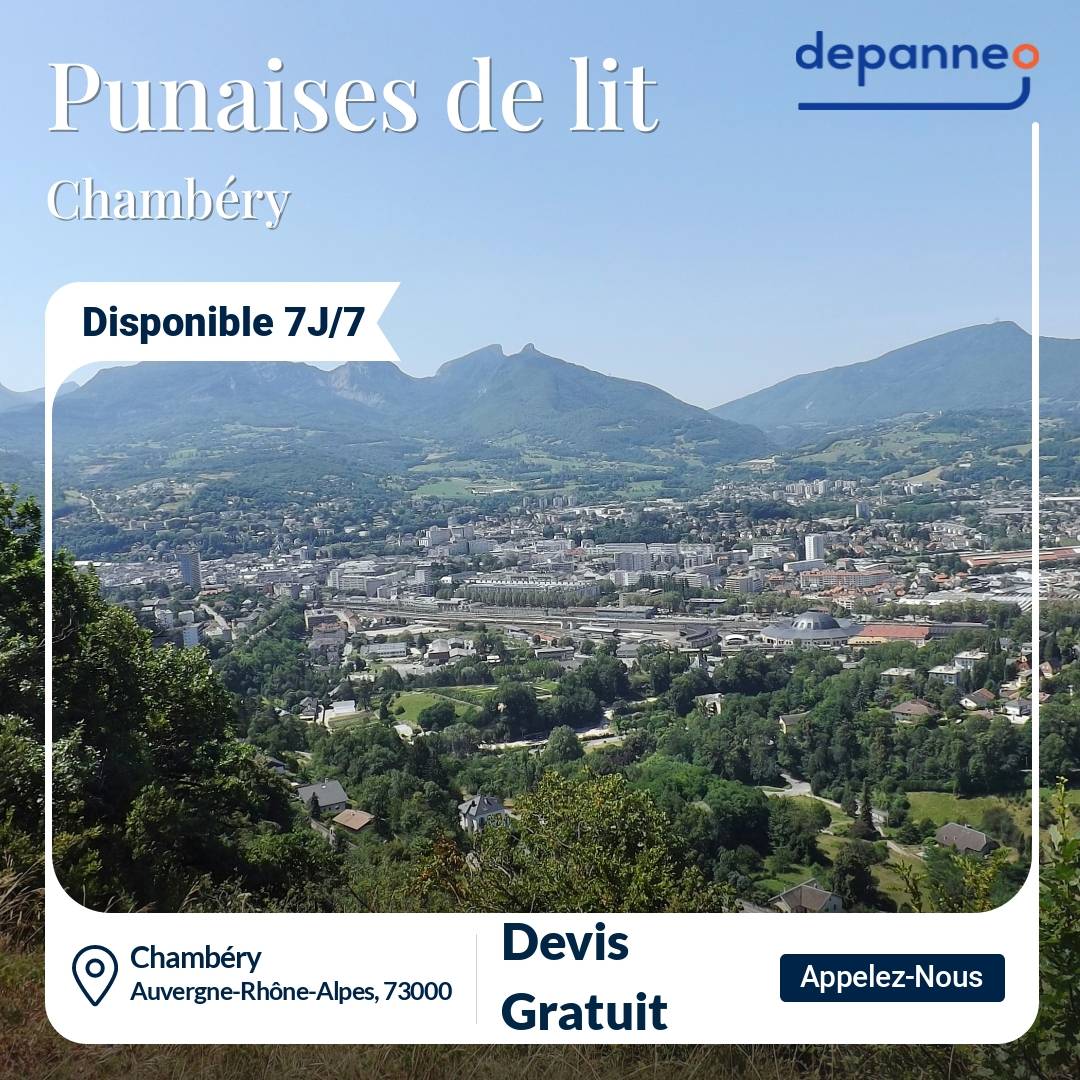 punaise de lit Chambéry
