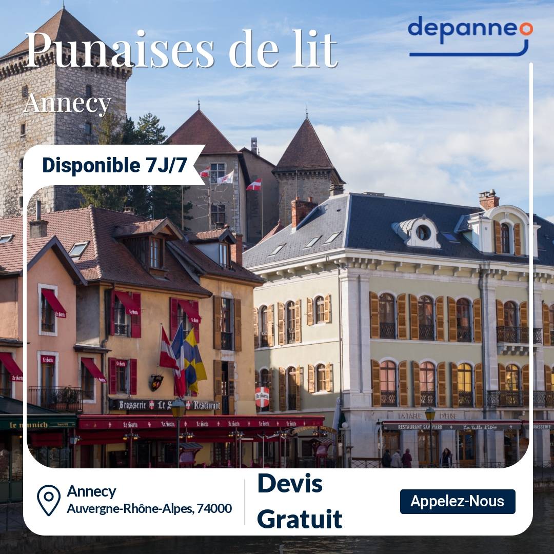 punaise de lit Annecy