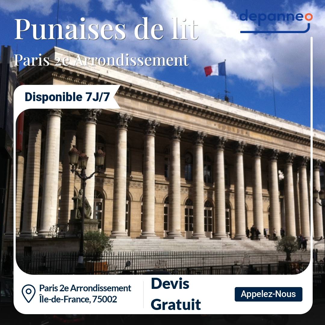 punaise de lit Paris 2e Arrondissement