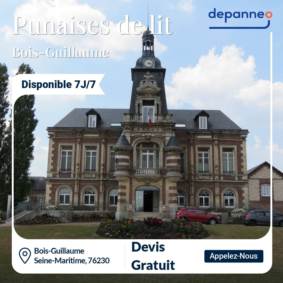 punaise de lit Bois-Guillaume