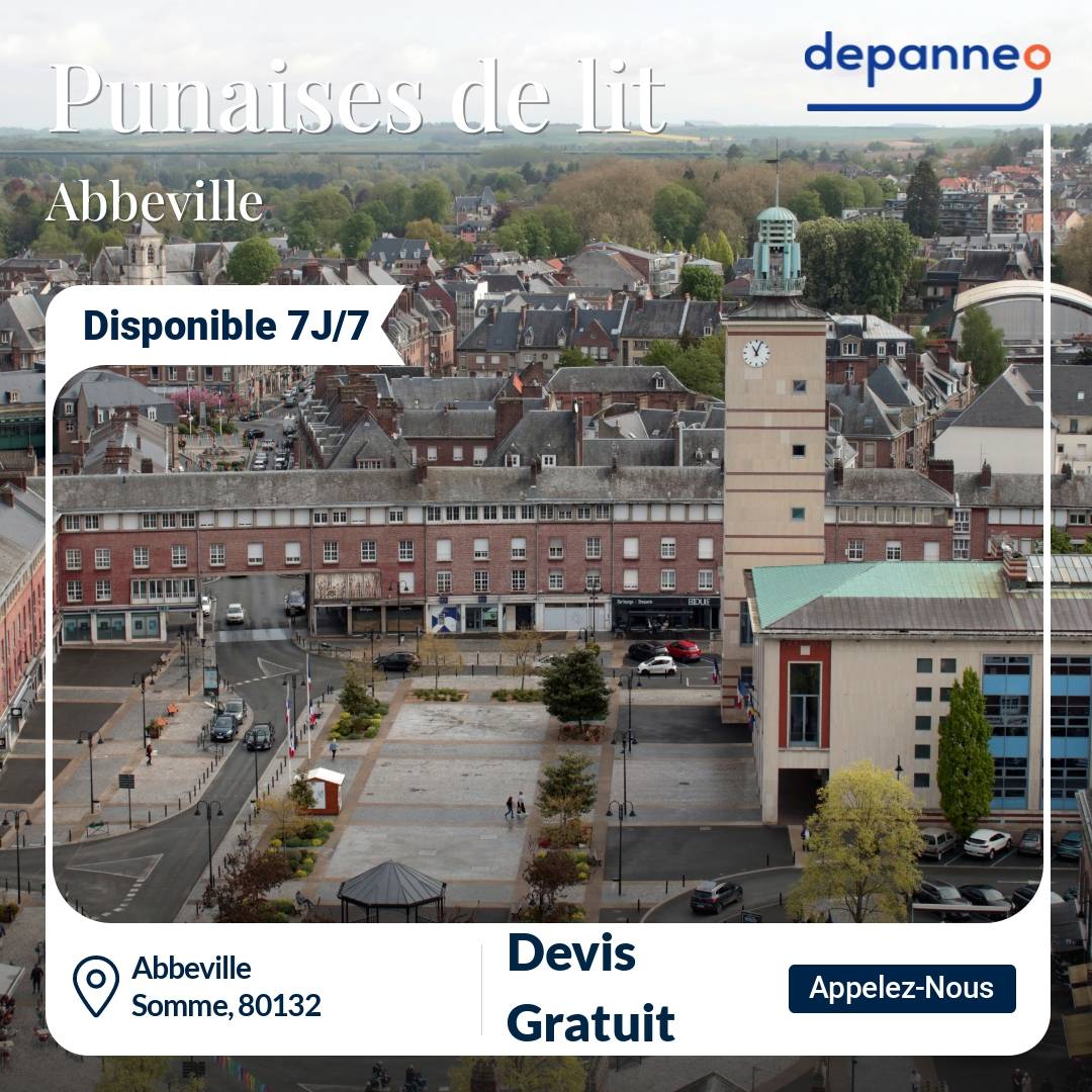punaise de lit Abbeville