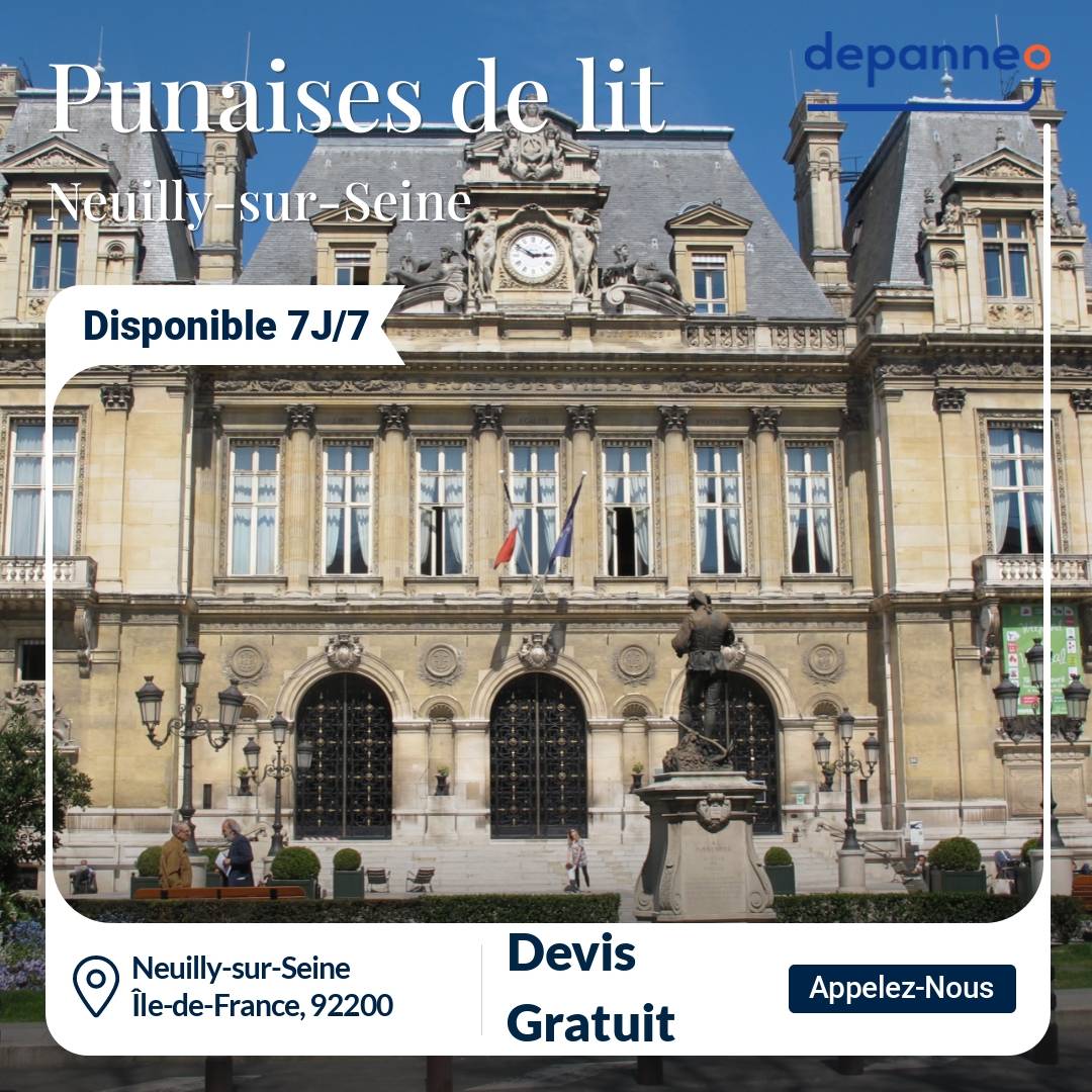 punaise de lit Neuilly-sur-Seine