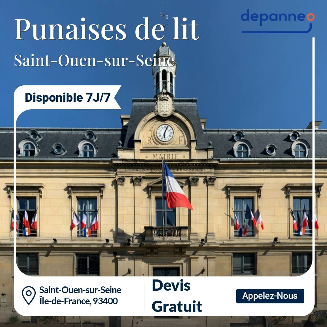 punaise de lit Saint-Ouen-sur-Seine